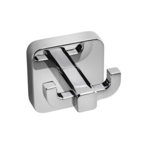 Croydex Camberwell Double Robe Hook - Chrome