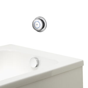 Aqualisa Quartz Classic Bath Overflow and Filler - Gravity