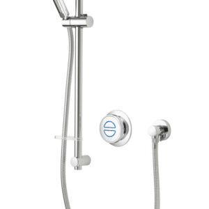 Aqualisa Quartz Classic Concealed Valve with Riser Rail Kit - Gravity