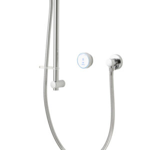 Aqualisa Quartz Blue Divert Concealed - HP/Combi - Chrome