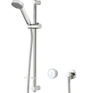 Aqualisa Quart Blue Divert Concealed - HP/Combi - Chome