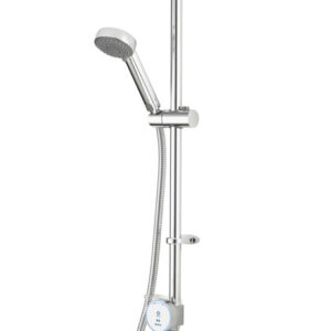 Aqualisa Quartz Blue Smart Digital Shower Exposed - Gravity - Chrome