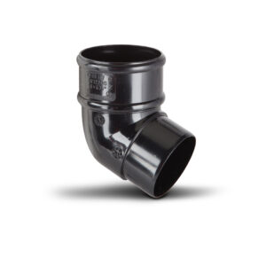 Polypipe Downpipe 112 Offset Bend - Black