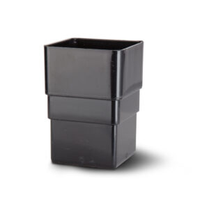 Polypipe Square Downpipe Coupling - Black