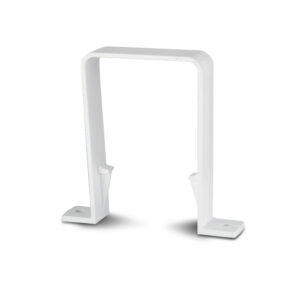 Polypipe Square Downpipe Bracket - White