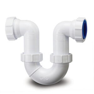 Polypipe 32mm Running Trap 75mm Seal - White