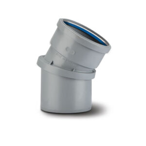 Polypipe 4'' Adjustable Bend 0 - 30 - Grey