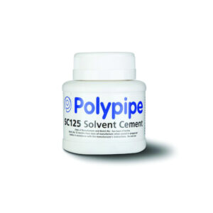 Polypipe 125ml Solvent Cement