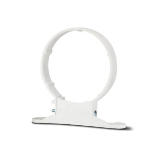 Polypipe 4 Pipe Clip - White