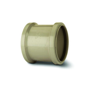 Polypipe 4 Slip Coupler - Solvent Grey