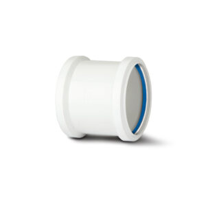 Polypipe 4 Slip Coupler - White