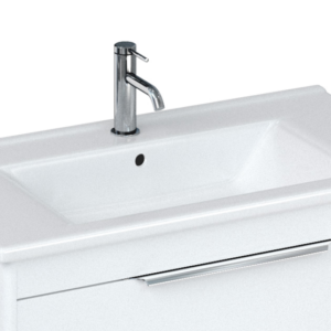 Britton Shoreditch 850mm Note Square Basin 1 Tap Hole