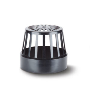 Polypipe 4 Vent Terminal - Black