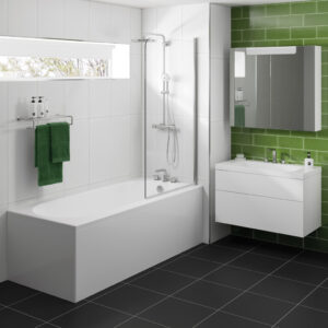 Trojan Cascade 1800 x 800mm Single Ended Bath - Trojancast