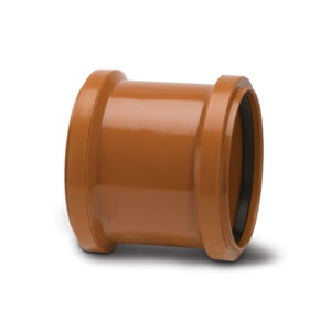 Polypipe Underground 4 Double Socket Slip Coupler