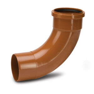 Polypipe Underground 4 87.5 Long Radius Single Socket Bend
