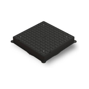 Polypipe Underground 460mm Square Cover & 65mm Deep Frame