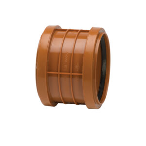 Polypipe Underground 4 Double Socket Coupler