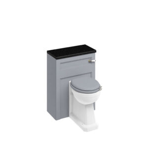 Burlington 600 WC Unit with Lever Flush Cistern - Grey