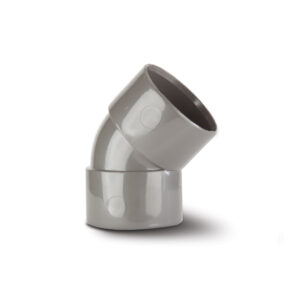 Polypipe 32mm 45 Obtuse Bend - Grey