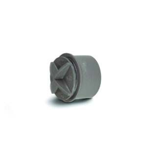 Polypipe 32mm Screwed Access Plug - Grey
