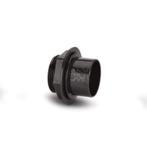 Polypipe 40mm Tank Connector - Black