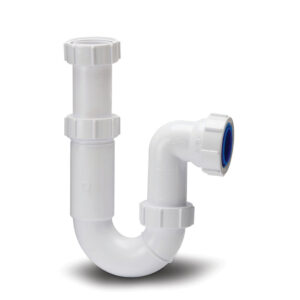 Polypipe 32mm Tubular Swivel Trap 75mm Anti-Syphon - White
