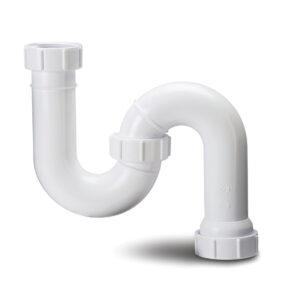 Polypipe 40mm Swivel S Trap 75mm Seal - White