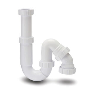 Polypipe 40mm Tubular Swivel Trap 45mm Seal - White