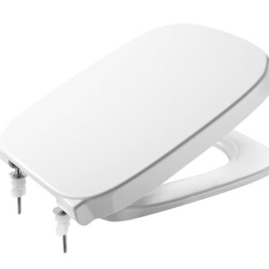 Roca Debba Square Soft Close Seat - White